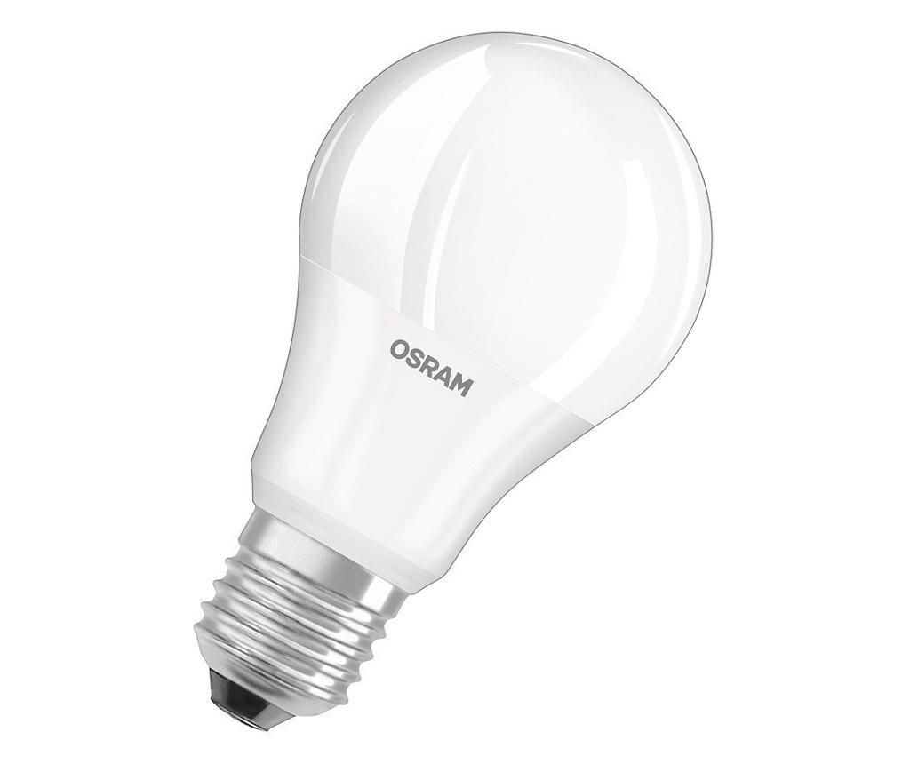 Bec cu LED Osram, E27 Osram, sticla, LED, max. 10 W, E27, 6x6x16 cm – OSRAM, Alb OSRAM imagine 2022