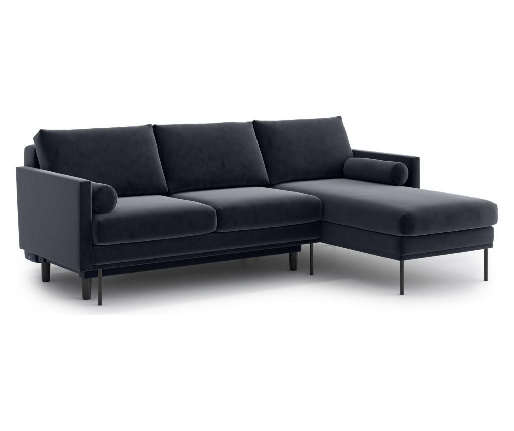 Coltar reversibil extensibil Optisofa, Blanca, 235x160x90 cm - Optisofa