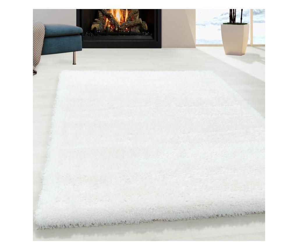 Covor Ayyildiz Carpet, Brilliant, 120×170 cm, poliester, alb – Ayyildiz Carpet, Alb Ayyildiz Carpet imagine reduceri 2022