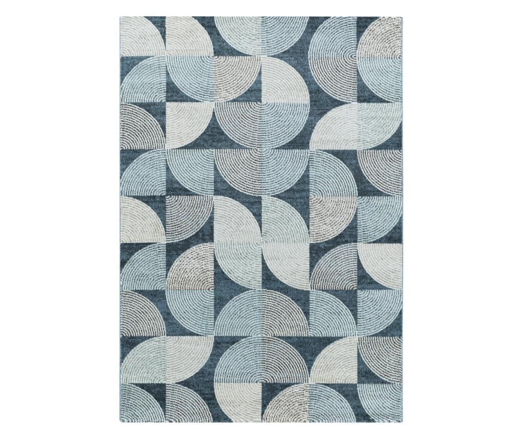 Covor Ayyildiz Carpet, Royal, 200×290 cm, polipropilena termorezistenta Friese, bleumarin – Ayyildiz Carpet, Albastru Ayyildiz Carpet pret redus