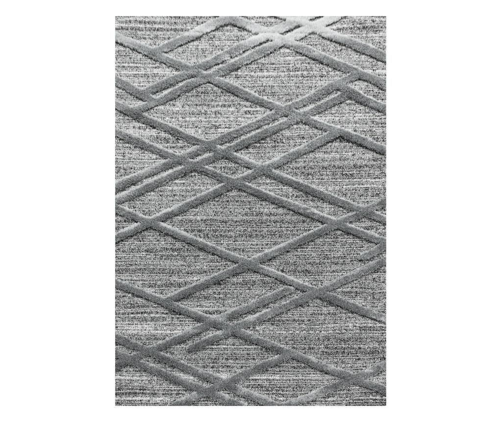 Covor Ayyildiz Carpet, Pisa, 160×230 cm, polipropilena termoizolata Shaggy, gri – Ayyildiz Carpet, Gri & Argintiu Ayyildiz Carpet imagine 2022