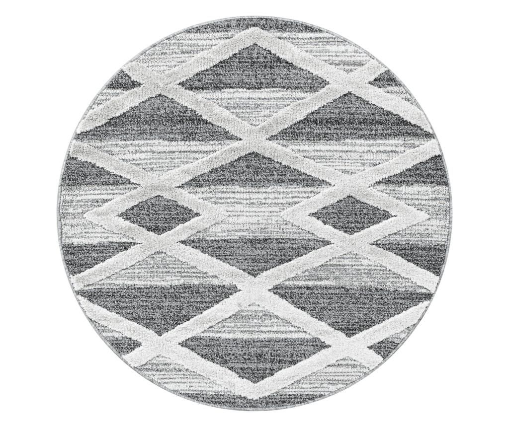 Covor Ayyildiz Carpet, Pisa, 200 cm, polipropilena termoizolata Shaggy, gri – Ayyildiz Carpet, Gri & Argintiu Ayyildiz Carpet imagine 2022