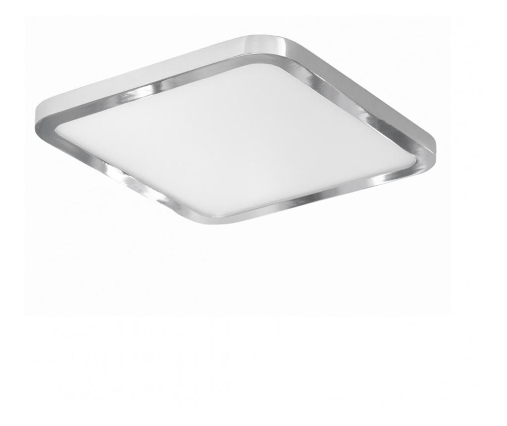 Spot led incastrat, crom, patrat, 12w, 4000k, 1429/12w ch - elbulgaria