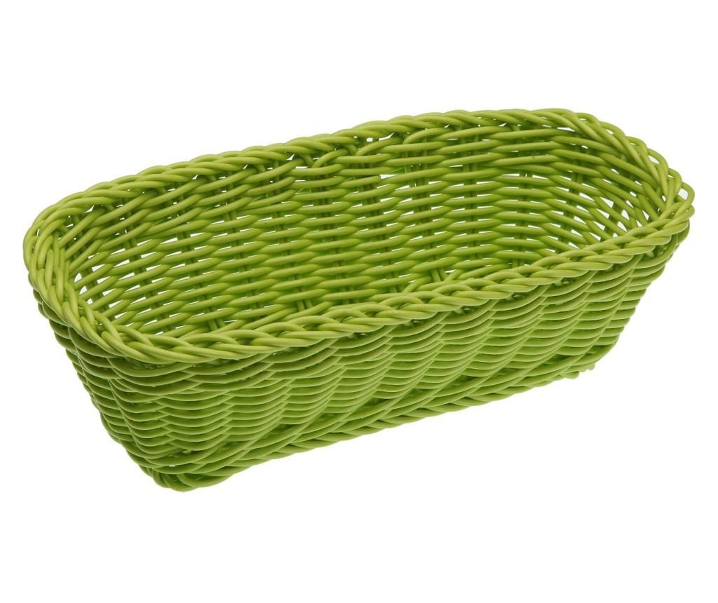 Cos pentru paine Versa, Green, polipropilena, verde, 25x12x8 cm – Versa, Verde Versa imagine 2022