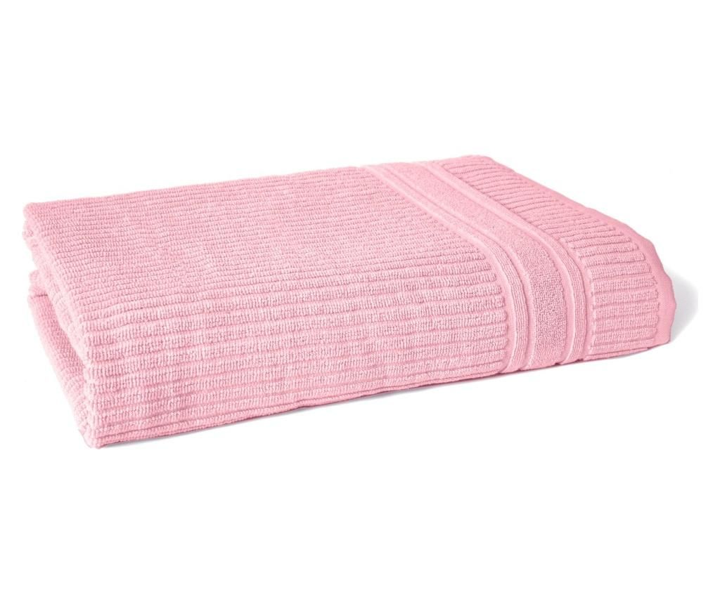 Prosop de baie Stripe Pink 100x150 cm - LOVELY HOME, Roz