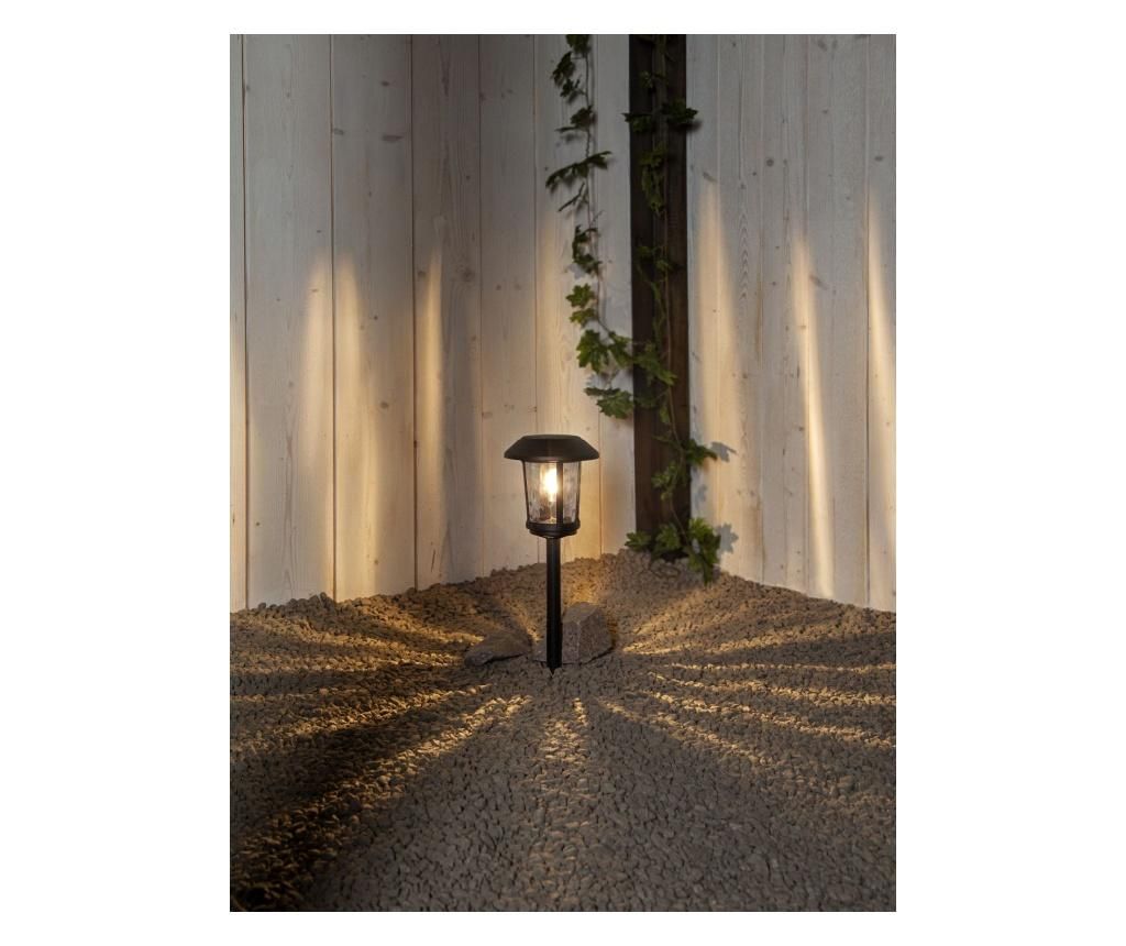 Lampa solara cu LED Florian – Best Season, Negru