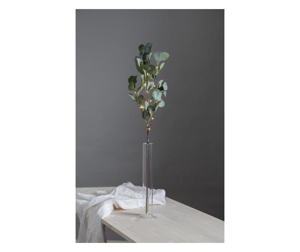 Decoratiune luminoasa Best Season, Eucalyptus, ornament: material, LED, max. 0 W, verde, 30x2x90 cm – Best Season, Verde Best Season imagine 2022
