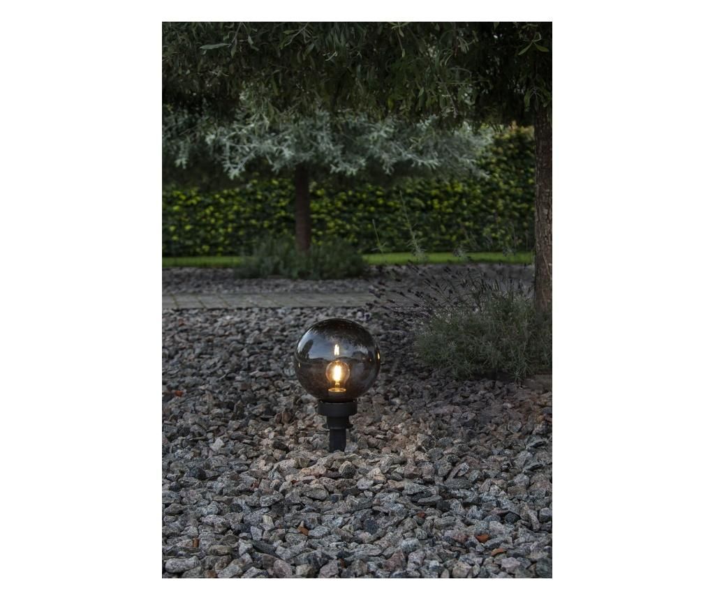 Lampa de exterior Best Season, Orby, tarus: plastic, LED, max. 40W W, E27, 20x20x24 cm – Best Season, Negru Best Season