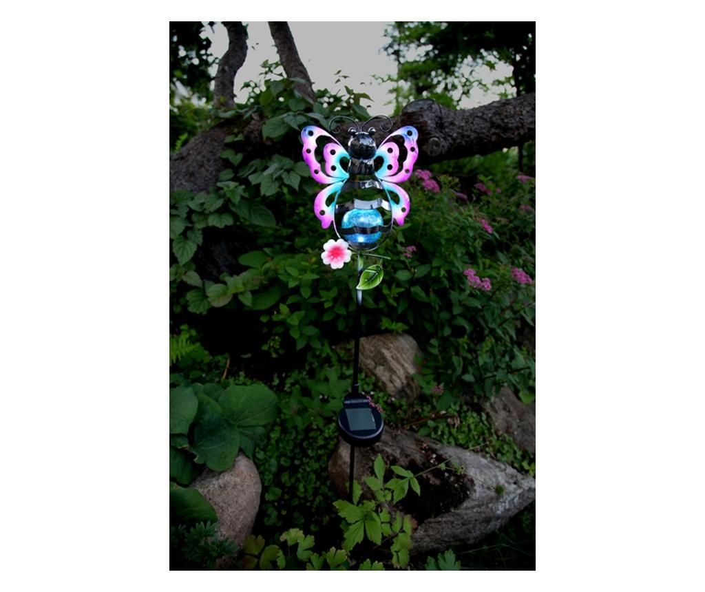 Lampa solara Butterfly Stick - Best Season, Multicolor