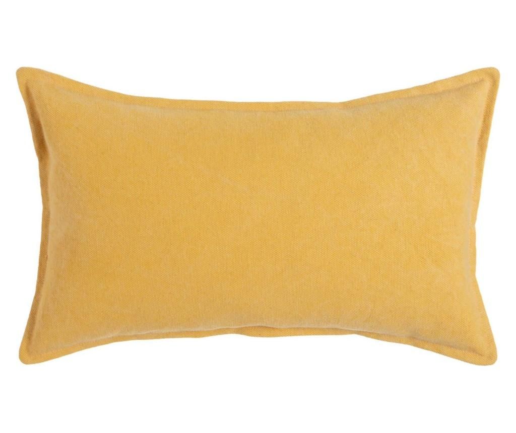 Perna decorativa Ixia, Mustard, bumbac, 30×50 cm, galben – Ixia, Galben & Auriu Ixia pret redus