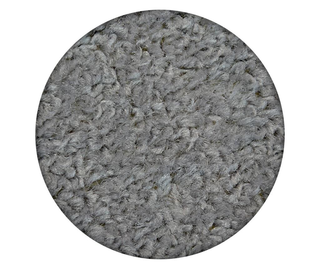 Covor rotund Eton argintiu cerc 100 cm – Dywany Łuszczów Dywany Łuszczów imagine 2022