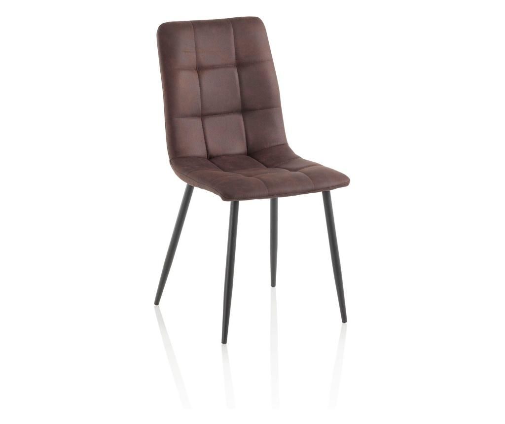 Set 4 scaune Tft Home Furniture, Ola Brown, 53x43x88 cm - TFT Home Furniture, Maro