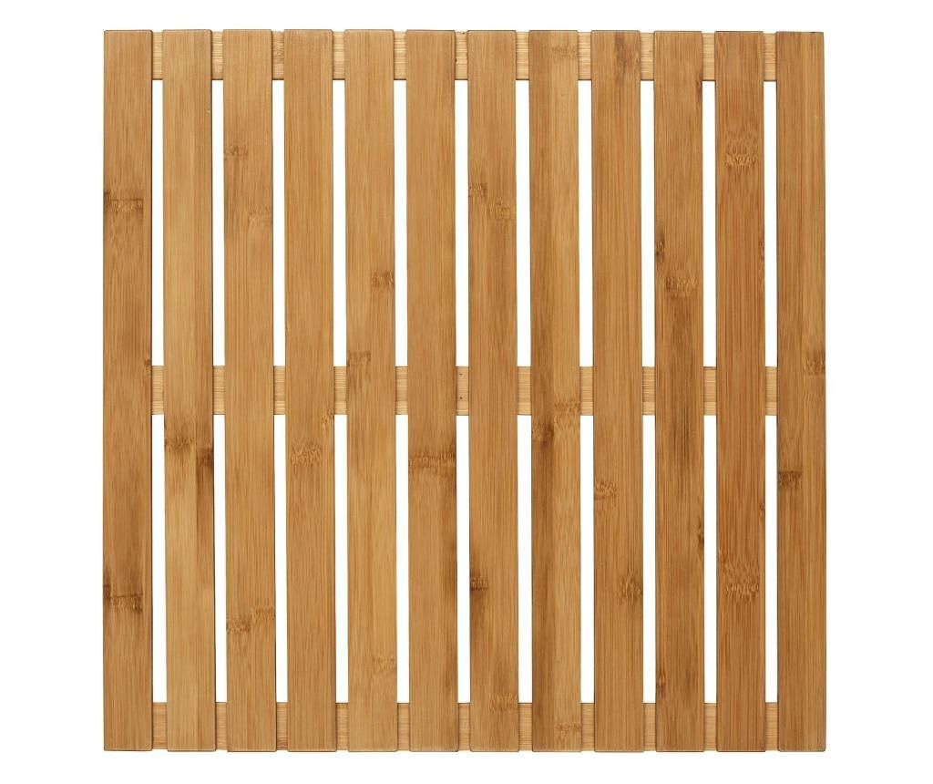Covoras pentru cada Wenko, Duckboard, bambus, 50x50x2 cm, natural – Wenko, Crem vivre.ro imagine 2022