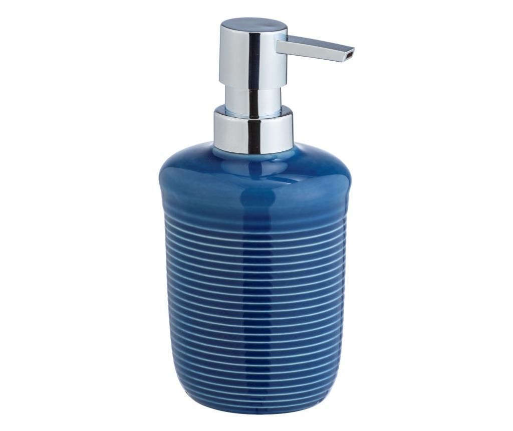 Dispenser pentru sapun lichid Wenko, Sada, ceramica, 320 ml - Wenko, Albastru