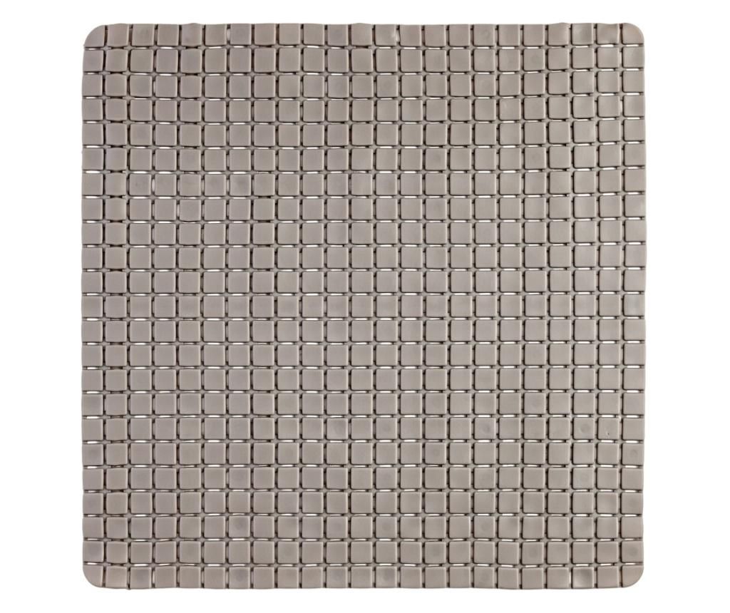 Covoras antiderapant Feridras Mosaic, 54x54 cm, PVC, bej - Feridras