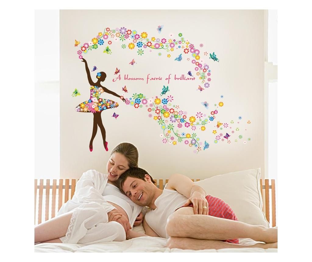 Sticker decorativ, A blossom faerie of brilliant, 120 cm, 127STK - BV