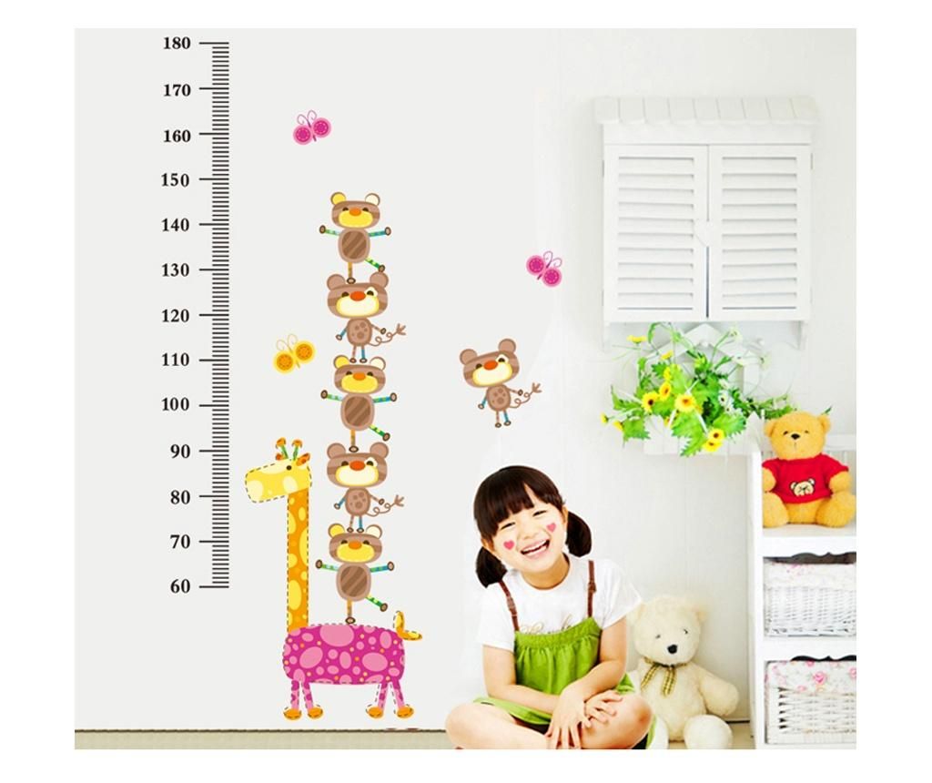 Sticker decorativ, Masuratoare cu animalute 140 cm, 132STK - BV