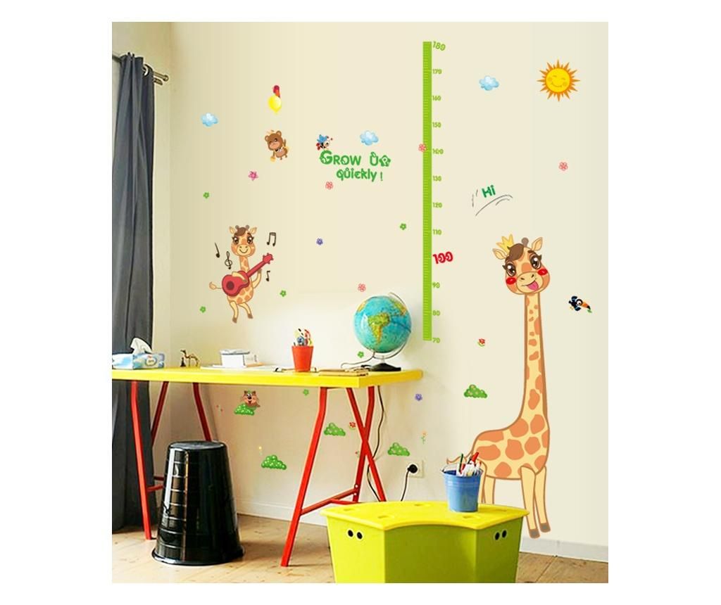 Sticker decorativ , masuratoare cu animalute, 160 cm, 104STK - BV