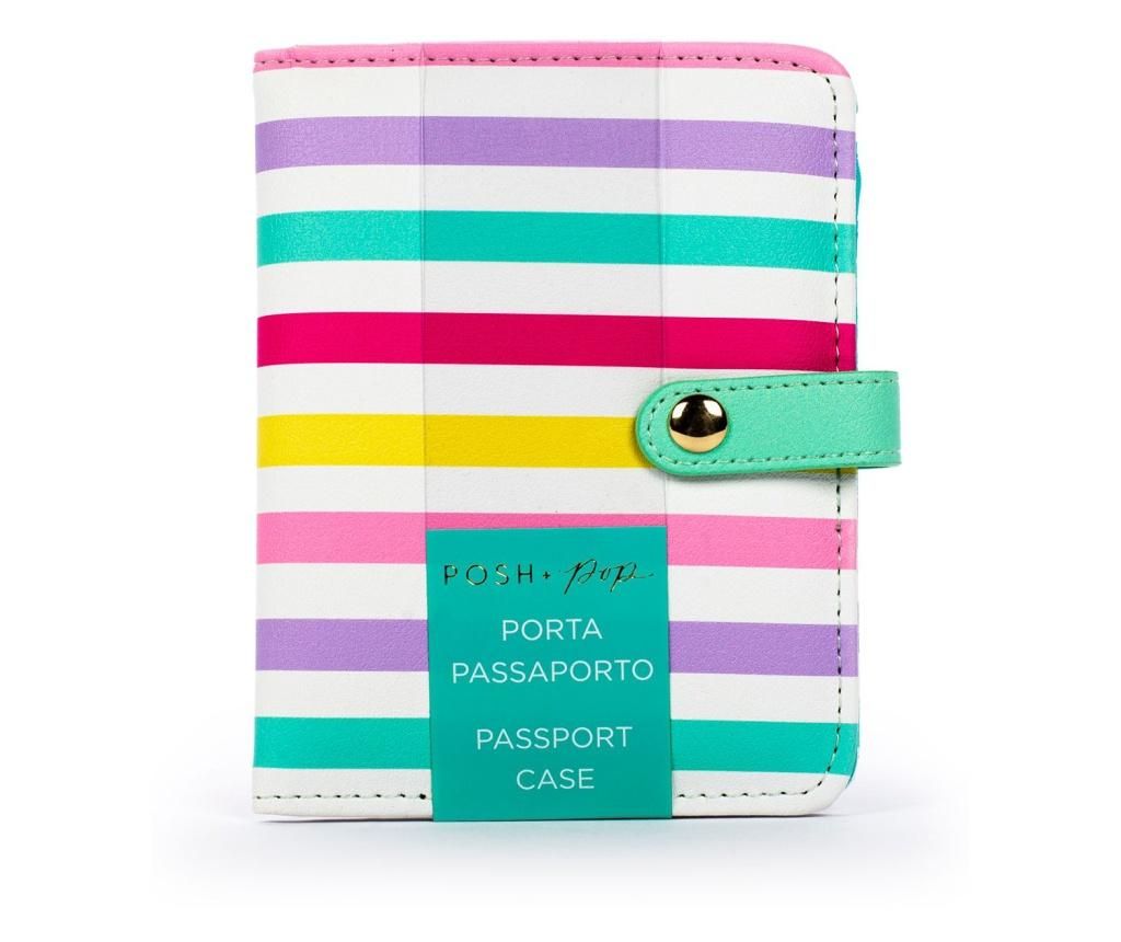 Husa pentru pasaport Pastel Glow – Posh+Pop, Multicolor