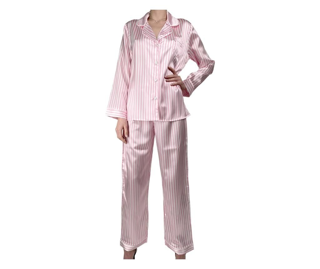 Pijama satin 3029 - M, Roz - Jeremi