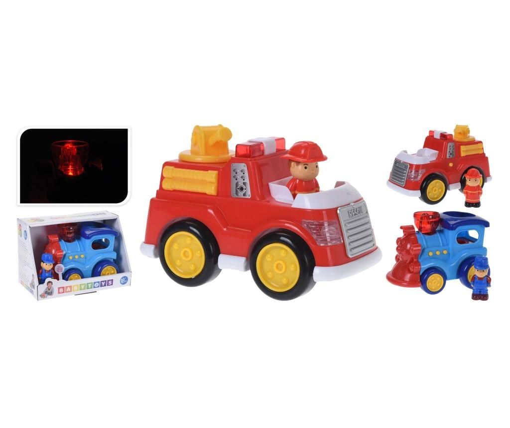 Masinuta - trenulet sau masinuta de pompieri - BabyToys