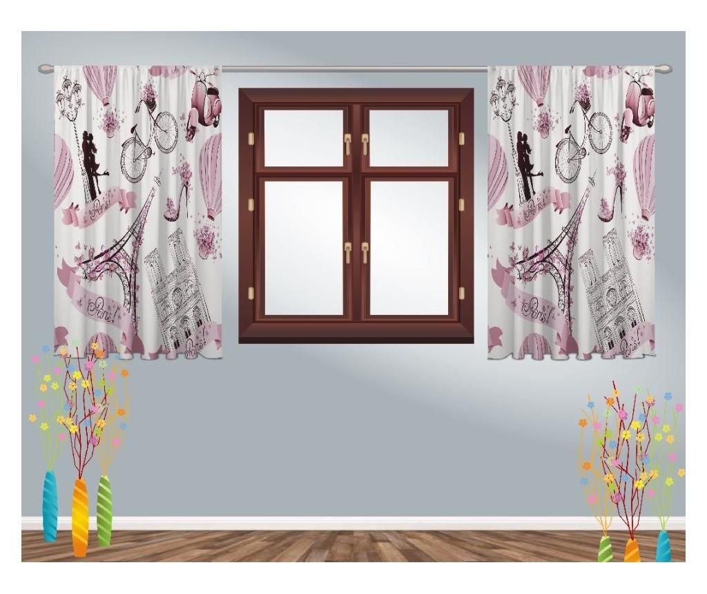 Set Draperii ECOfabric 2x100x165 cm - ROFOTEX