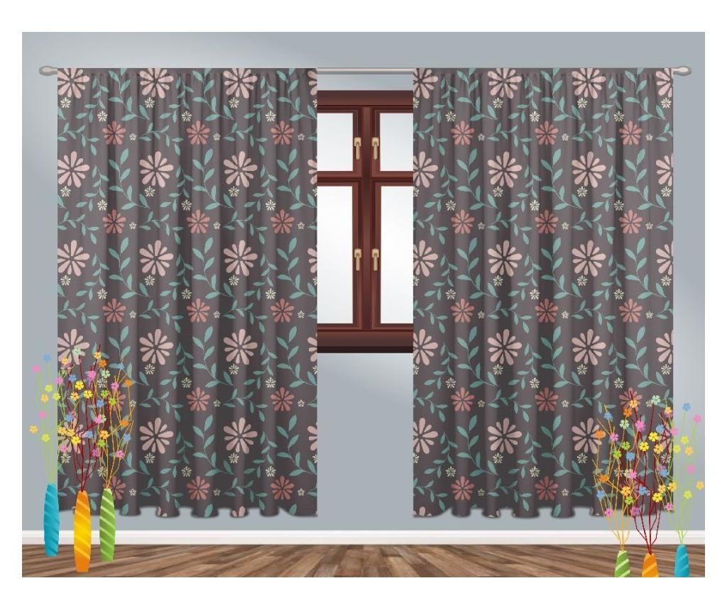 Set Draperii Blackout HomeLine 2x150x245 cm - ROFOTEX