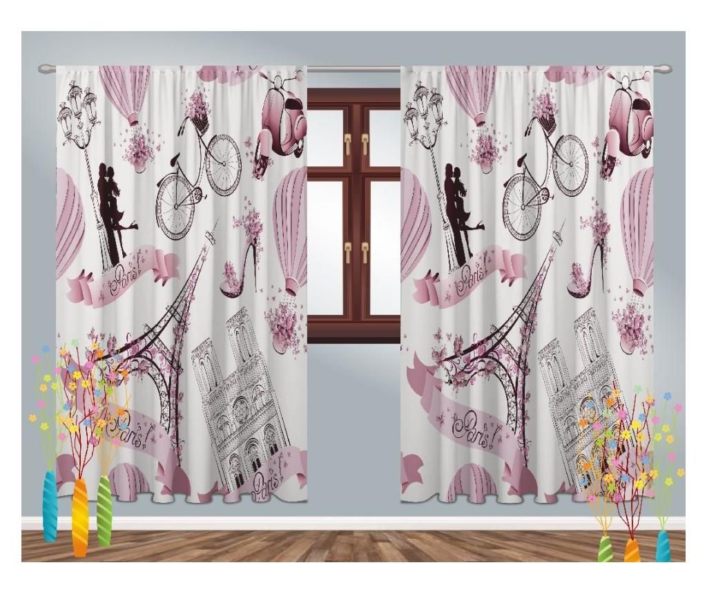 Set Draperii Blackout HomeLine 2x150x245 cm - ROFOTEX