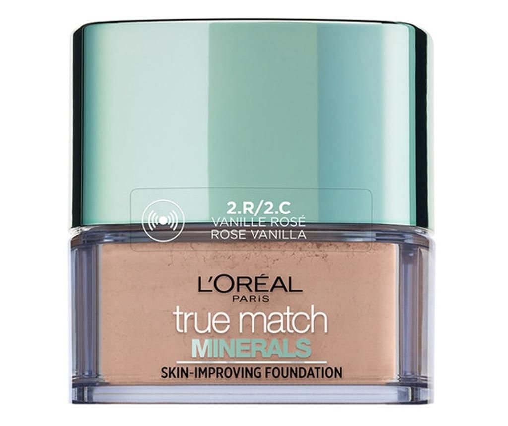 Pudra / Fond de ten mineral L\'Oreal Paris True Match Minerals 2R/ 2C Rose Vanilla - LOREAL