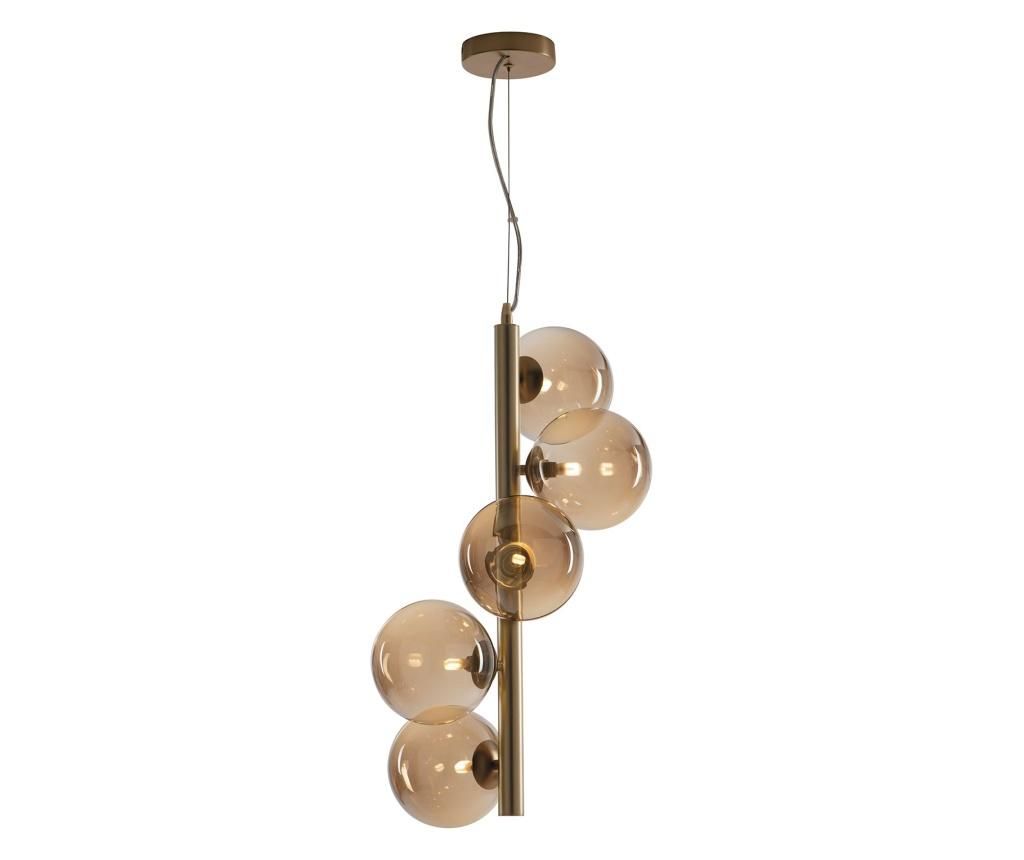 Lustra Honey, Luce Ambiente Design, metal, N/A, max. 28 W, G9, 36x36x183 cm - HONEY, Maro