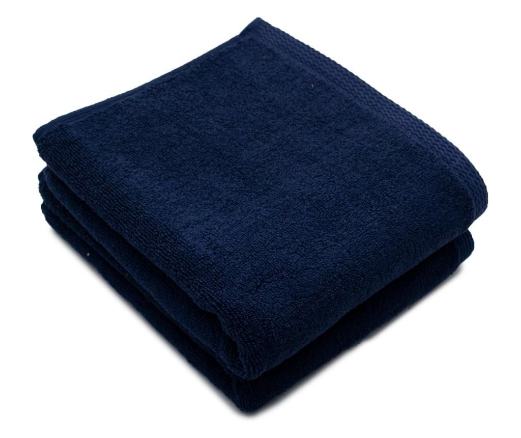 Set 2 prosoape de baie 50×90 cm – SomnArt, Albastru somnart