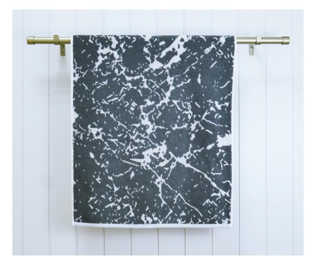Prosop de baie Ardenza, Marble Grey, bumbac, 500 gsm, 48×90 cm, gri – Ardenza, Gri & Argintiu Ardenza imagine 2022