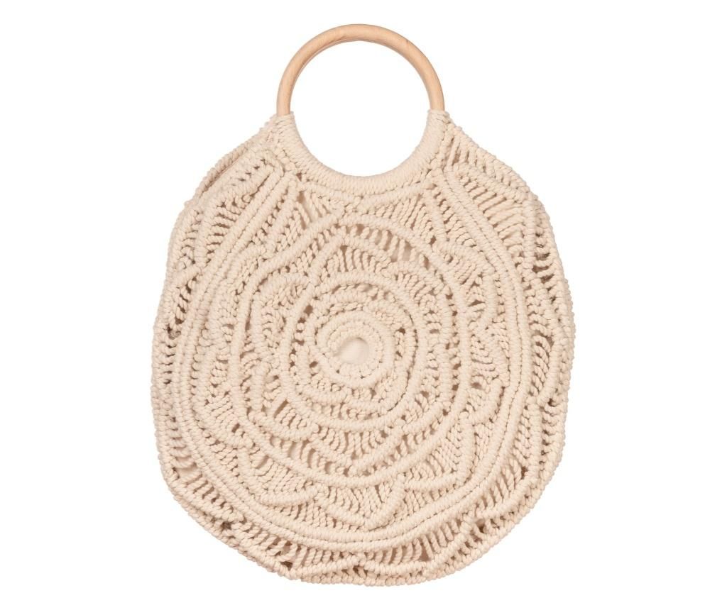 Geanta macrame IANNA 40X40 cm, QNODI - QNODI