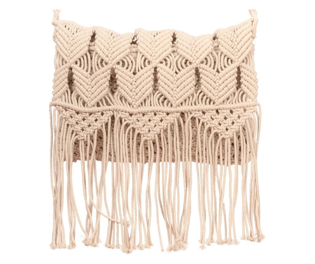 Geanta macrame ARIANA 35X26 cm, QNODI - QNODI