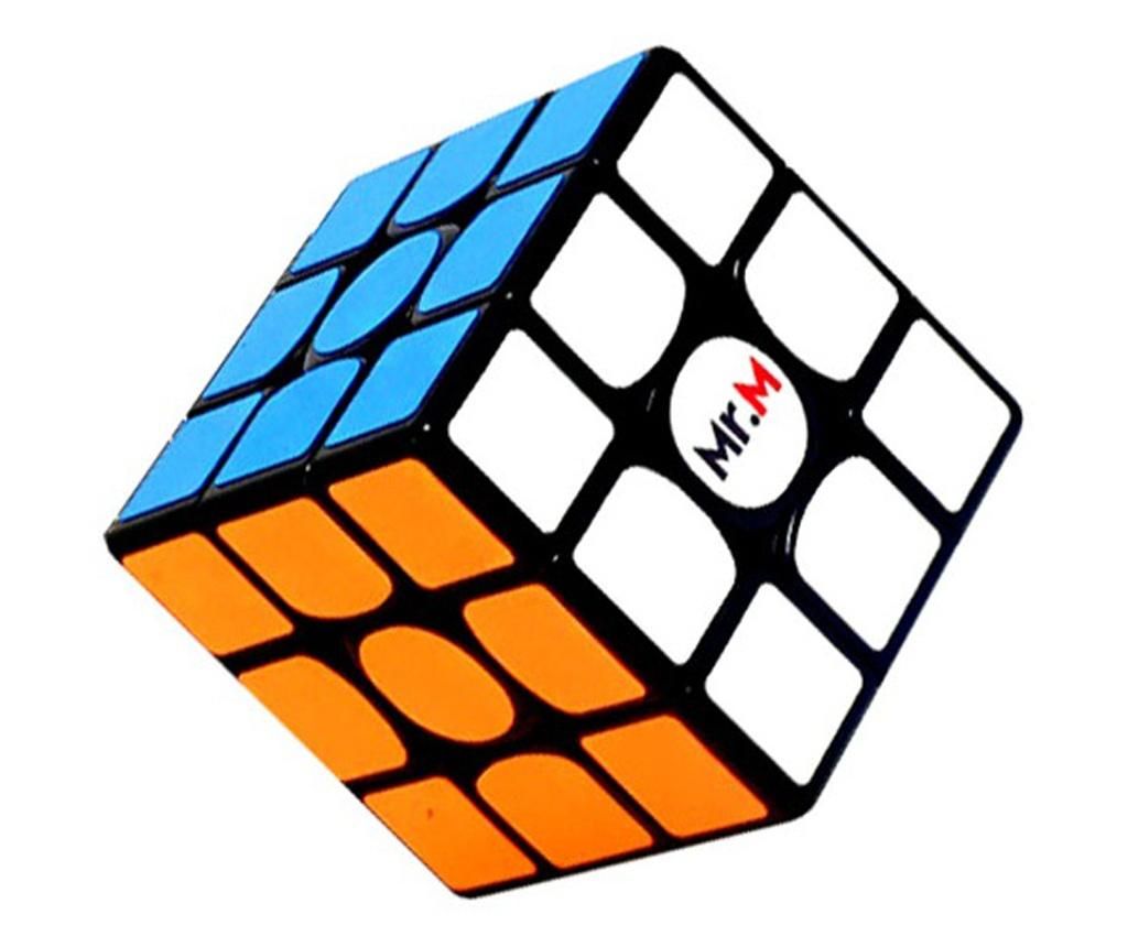 Cub Rubik 3x3x3 ShengShou Mr.M magnetic, Black, 262CUB - BV