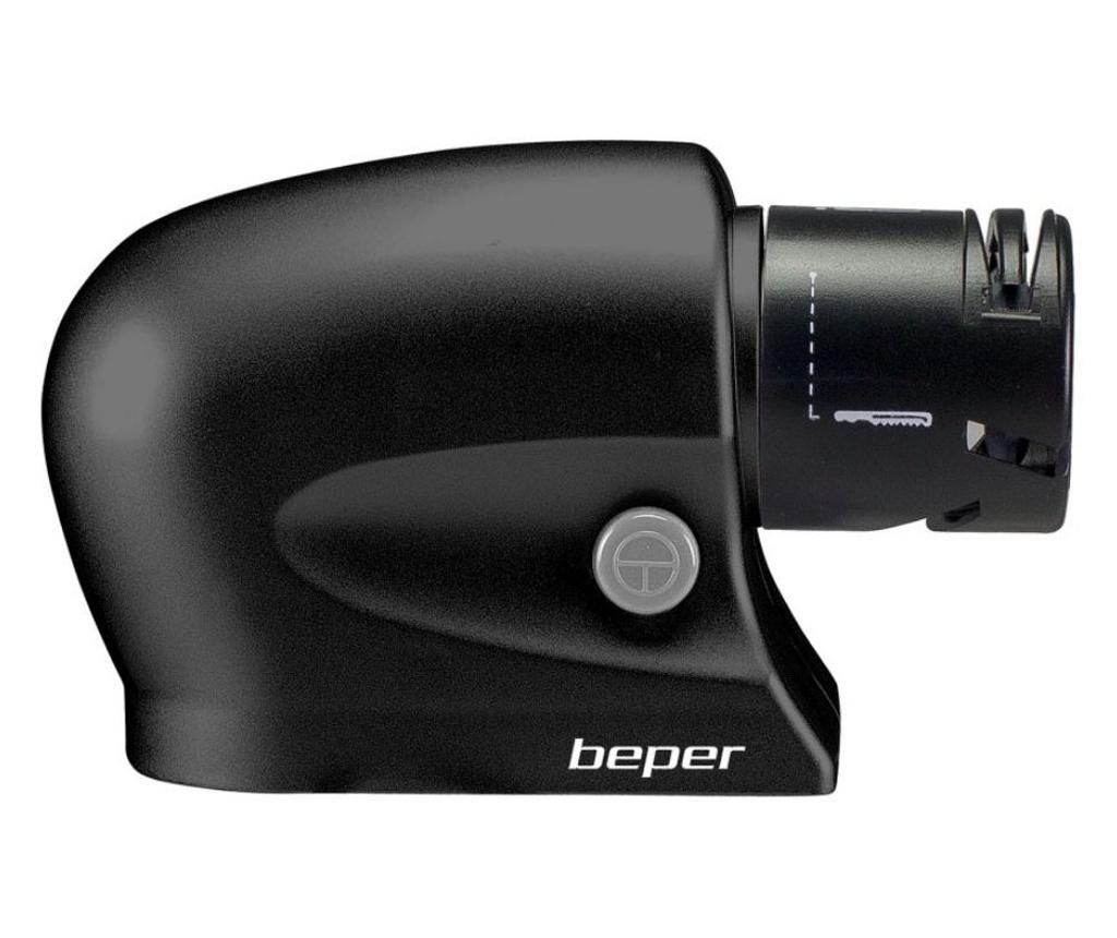 Ascutitor electric pentru cutite Beper, Beper, piatra din bauxita, negru – Beper, Negru Beper imagine 2022