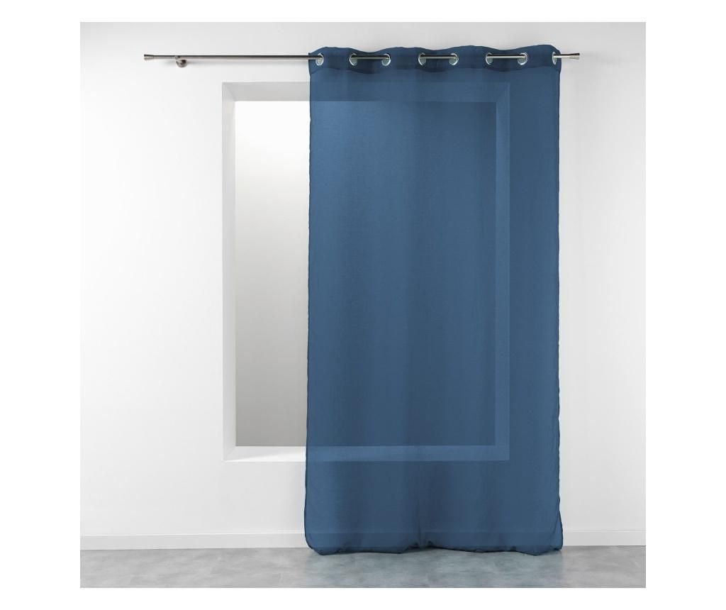 Perdea Douceur D’intérieur, Juillet, poliester, 140×240 cm, bleumarin – douceur d’intérieur, Albastru douceur d'intérieur imagine 2022