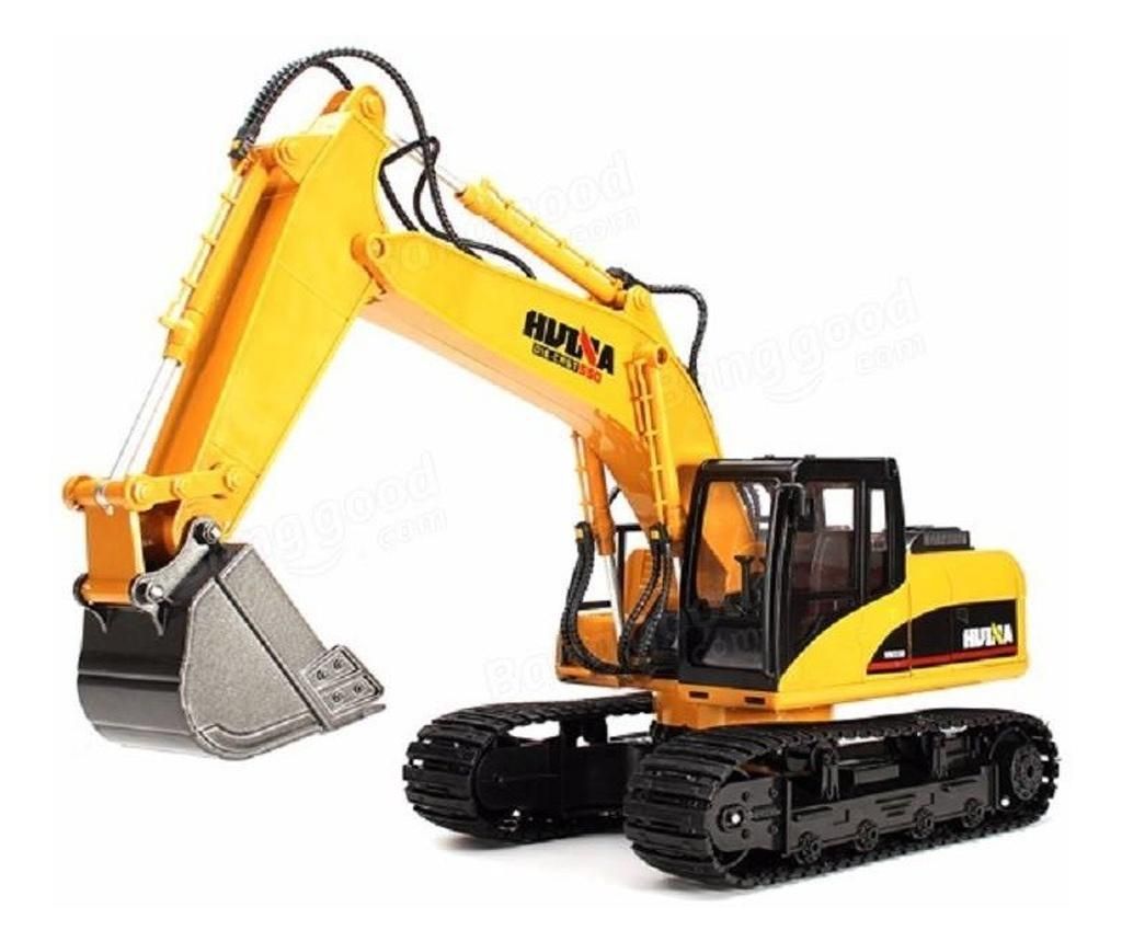 Excavator Hulna Cu Telecomanda scara 1:12 - H-Toys