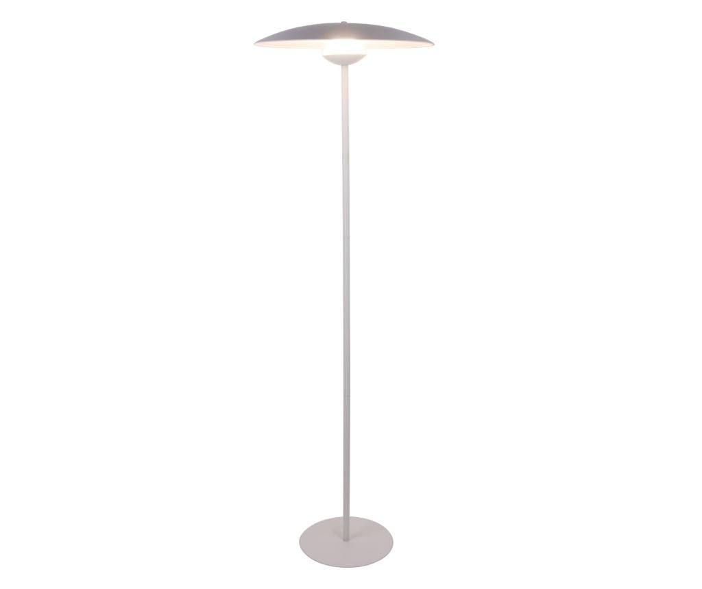 Lampadar Ledea, Lund, metal, LED, max. 16W W, 48x48x150 cm - LEDEA, Alb