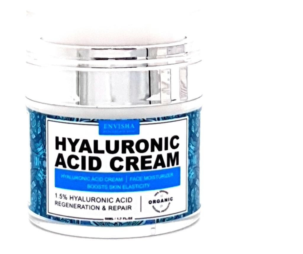 Crema faciala cu Acid Hialuronic 1.5%, Efect reparator, 100% Organic, Enivsha Sevich, 50ml - Sevich