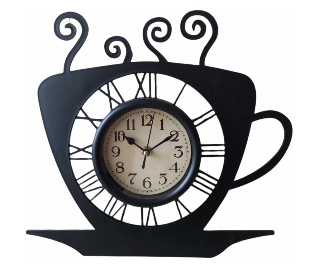 Ceas ceainic negru, 32 cm, Mathilde - OEM