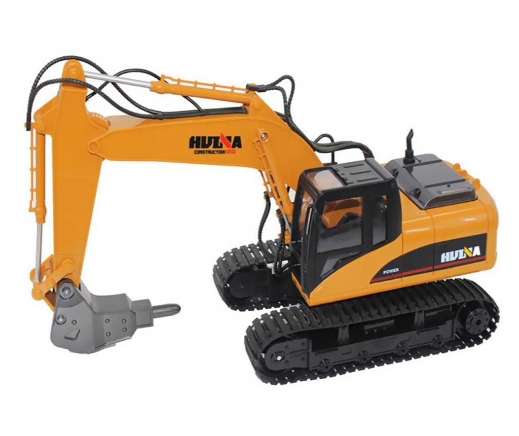 Excavator cu Breaker, 1:14 16CH 2.4GHz RTR Cu Telecomanda - H-Toys