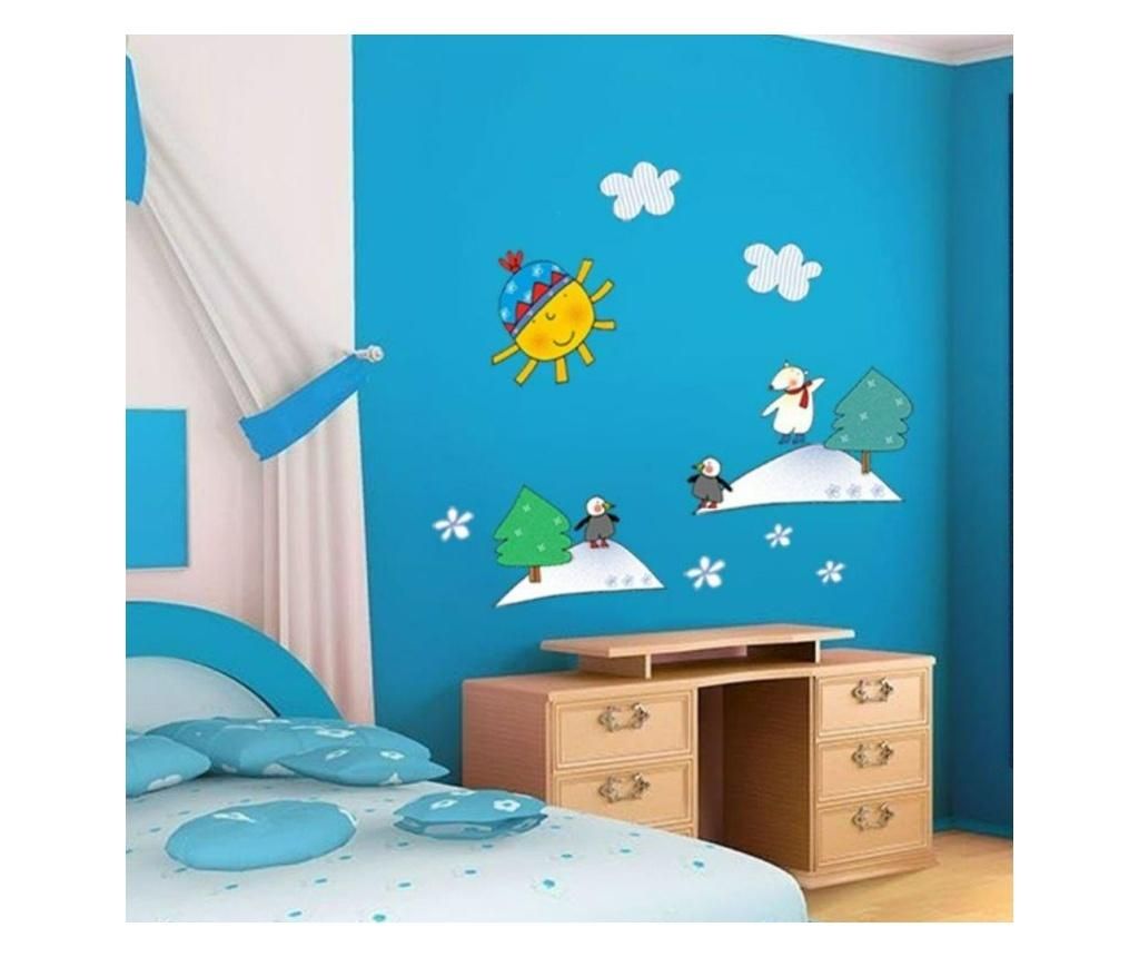 Tapet Kids Room By North Star, hartie, 70x50x1 cm - kids room by north star, Multicolor