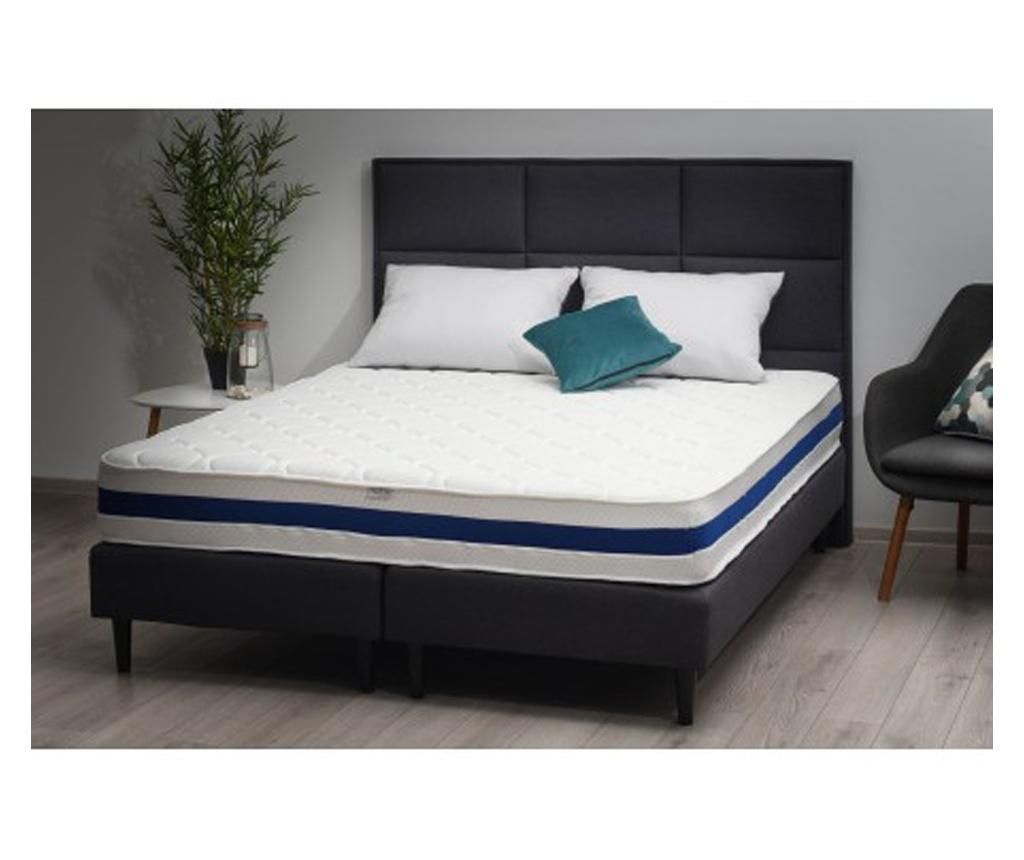 Saltea Anatomica,Best sleep, Univers, 160X200x20cm,15+3+2,Spuma poliuretanica si memory,banda 3d aerisire, Husa detasabila,Fermi - Best Sleep