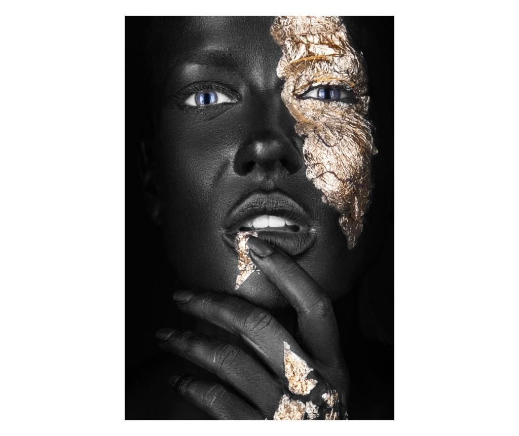 Fototapet Make-up auriu 3, 200 x 255 cm - Blueback MAT