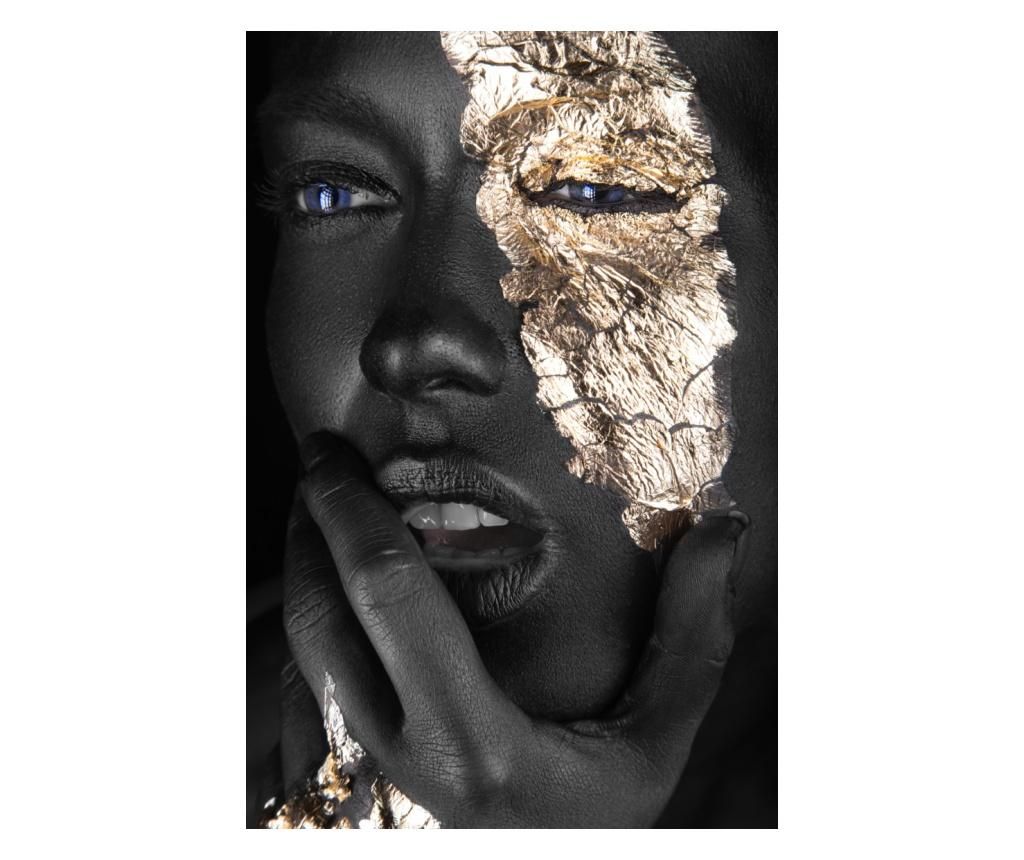 Fototapet Make-up auriu 4, 200 x 255 cm - Blueback MAT