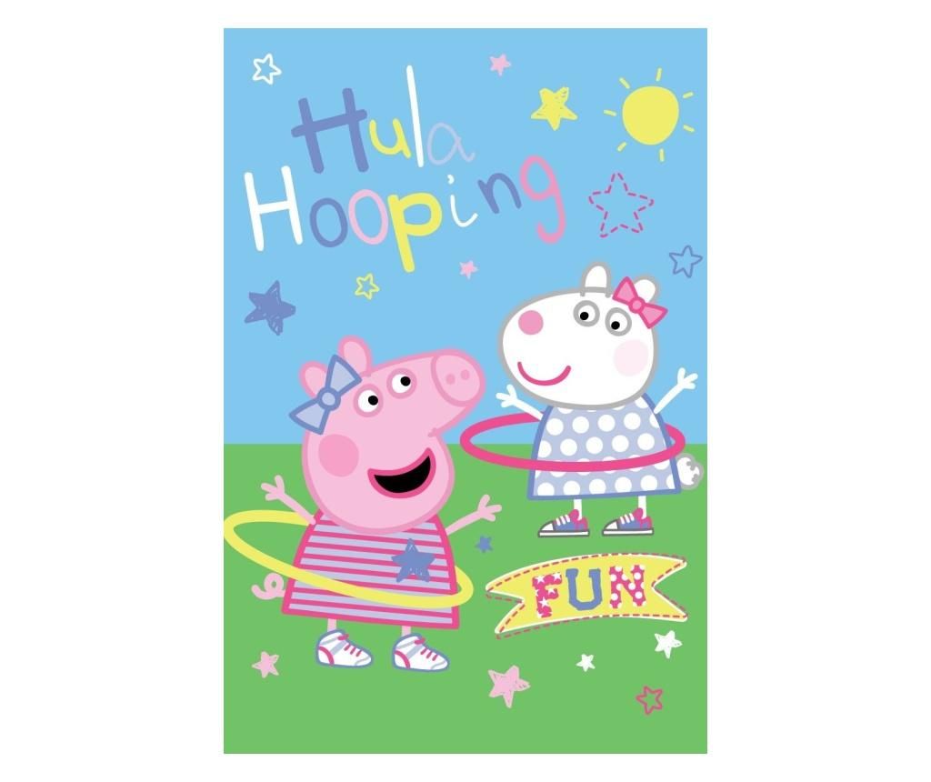 Patura Peppa Pig, Peppa Pig, poliester, 100×150 cm, multicolor – Peppa Pig, Multicolor Peppa Pig imagine 2022