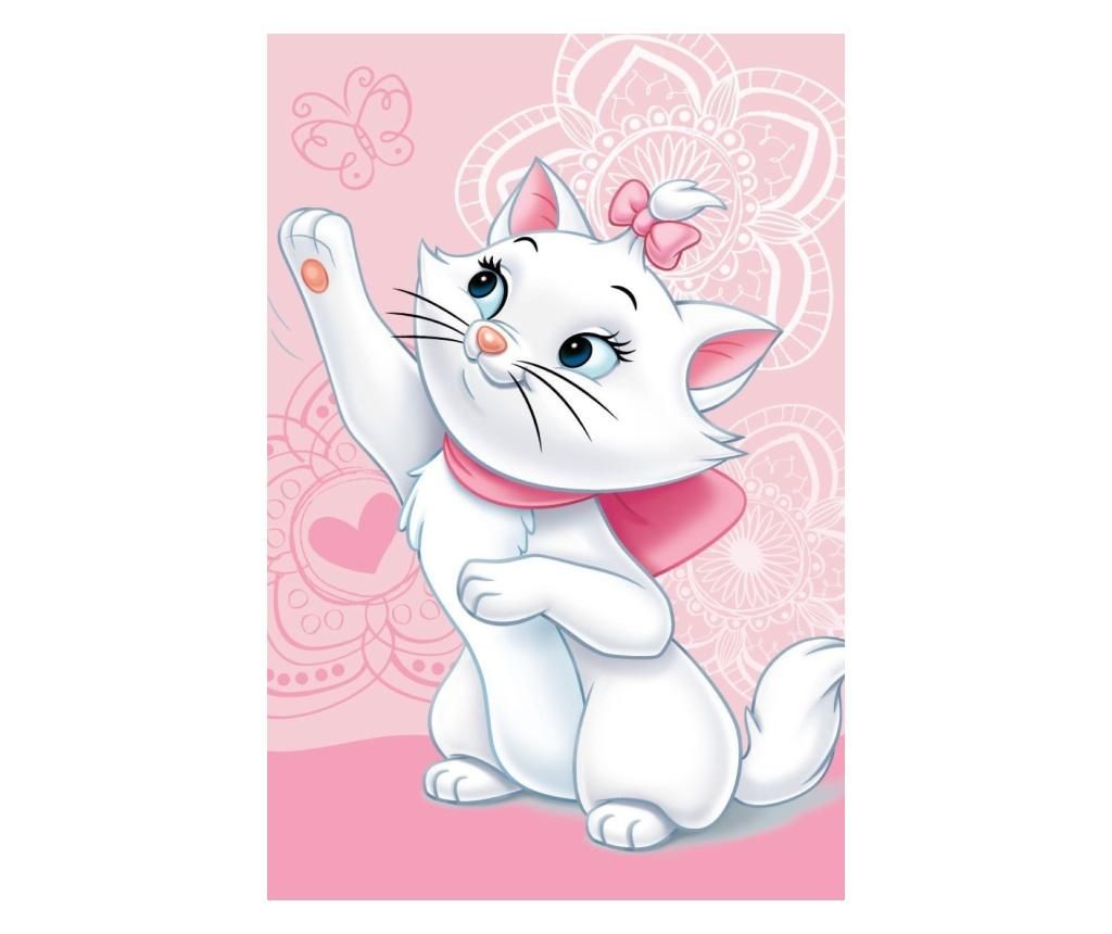 Patura Marie Cat 100×150 cm – Disney – Marie, Multicolor Disney - Marie pret redus