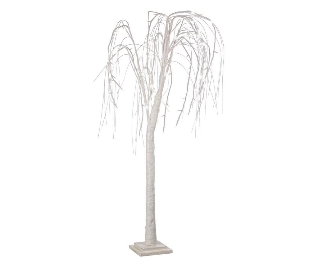 Copac decorativ alb cu leduri Irid 70x60x120 cm - Bizzotto