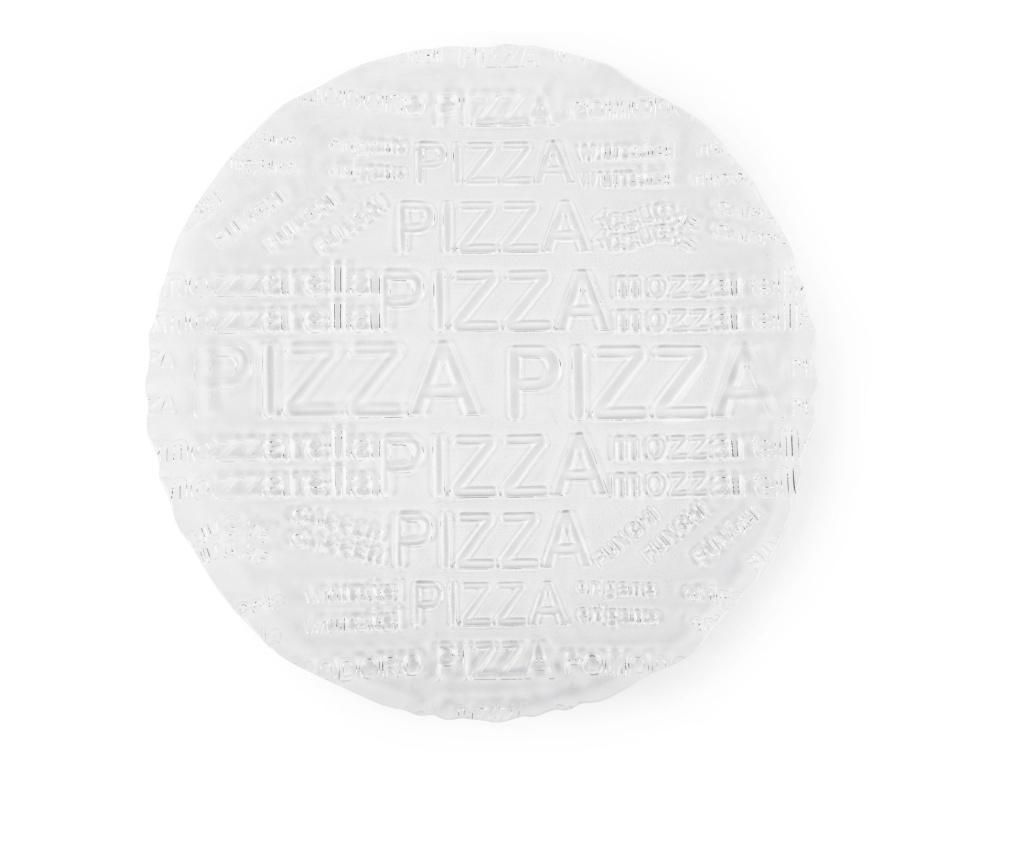 Platou pentru pizza Excelsa, Essential, sticla, transparent, 33 cm – Excelsa, Alb Excelsa imagine 2022